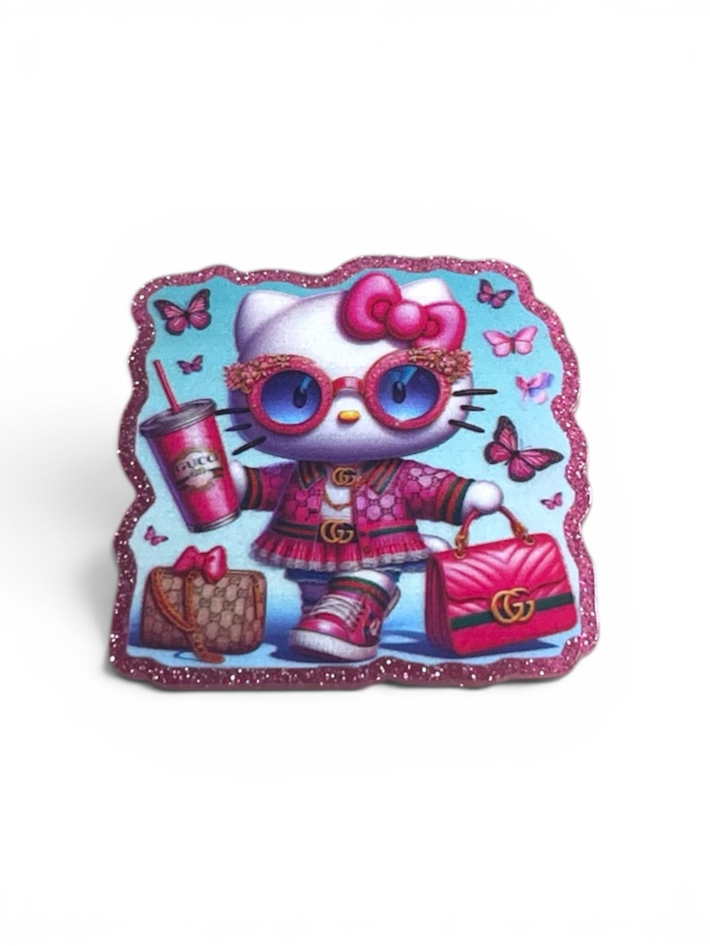 Hello Kitty x Gucci Glam PopSocket - Pink Blue